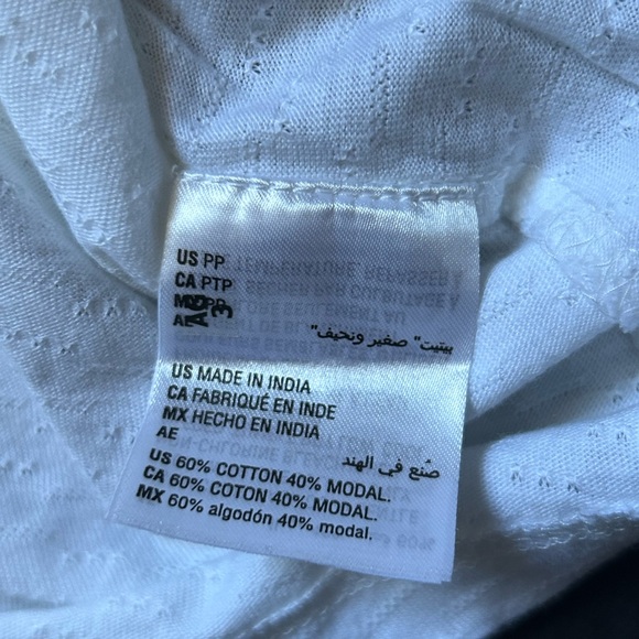 Style & Co. White Ruffle Knit Top - Picture 4 of 4